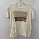 Denim Forum WOMEN'S T-SHIRT beige S/1
