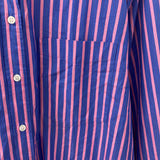 GAP WOMEN'S BLOUSE/SHIRT blue pink LT