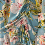 ELIZA J WOMEN'S DRESS blue white yellow green pink 2