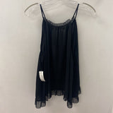 LITTLE MOON WOMEN'S BLOUSE/SHIRT black L