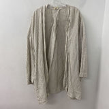 DEIJI STUDIOS WOMEN'S KIMONO/DUSTER cream taupe OS