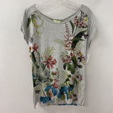 OASIS WOMEN'S T-SHIRT grey green blue pink M