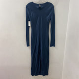MANGO/MNG WOMEN'S PARTY DRESS dark teal S