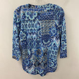 Northern Reflections WOMEN'S TOP blue navy M