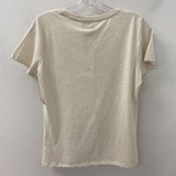 WOMEN'S T-SHIRT beige orange M