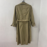 H&M WOMEN'S COAT dark khaki XS