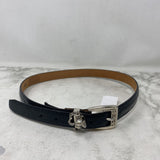 BRIGHTON WOMEN'S BELT black silver 34"