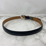 BRIGHTON WOMEN'S BELT black silver 34"