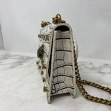 KURT GEIGER WOMEN'S BAG white black gold