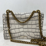 KURT GEIGER WOMEN'S BAG white black gold