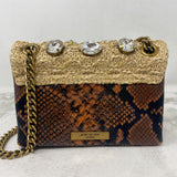 KURT GEIGER WOMEN'S BAG brown beige