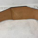 BRAVE WOMEN'S BELT black silver 30"