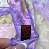 LB WOMEN'S SCARF/SHAWL gold pink purple