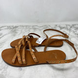 J CREW WOMEN'S SANDALS tan 10