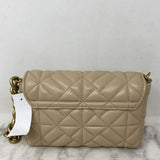 ZARA WOMEN'S BAG beige gold