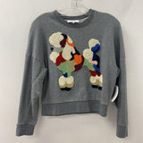 3.1 PHILLIP LIM WOMEN'S SWEATER grey white red green blue XS