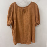 EILEEN FISHER WOMEN'S TOP tan XL