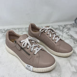 CLARKS WOMEN'S SNEAKERS beige 7.5