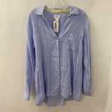 SIGRID OLSEN WOMEN'S BLOUSE/SHIRT blue L