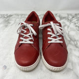 CLARKS WOMEN'S SNEAKERS red 7.5