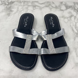 MARIELLA WOMEN'S SANDALS silver black 39