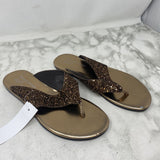 DONALD J PLINER WOMEN'S SANDALS bronze 8.5