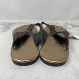 DONALD J PLINER WOMEN'S SANDALS bronze 8.5