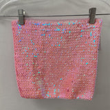 WOMEN'S TOP pink peach S