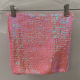 WOMEN'S TOP pink peach S