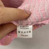 WOMEN'S TOP pink peach S