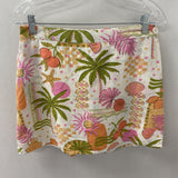 WOMEN'S SKIRT white pink green orange M