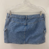 H&M WOMEN'S SKIRT blue 8
