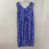 IN EVERY STORY WOMEN'S PLUS DRESS periwinkle white 18