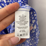 IN EVERY STORY WOMEN'S PLUS DRESS periwinkle white 18