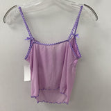 OUT FROM UNDER WOMEN'S TANK/CAMI mauve lilac L