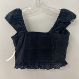 HOLLISTER WOMEN'S BLOUSE/SHIRT black M