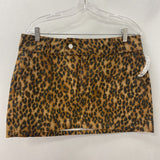 H&M WOMEN'S SKIRT animal print 10
