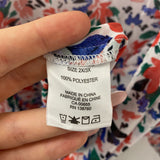 IN EVERY STORY WOMEN'S BLOUSE/SHIRT white red blue 2X/3X