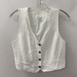 H&M WOMEN'S BLAZER/JACKET white M