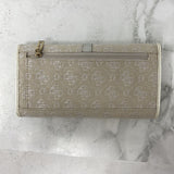 GUESS WOMEN'S WALLET/WRISTLET beige metallic