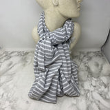 EILEEN FISHER WOMEN'S SCARF/SHAWL grey white