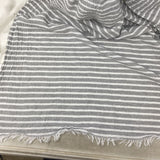 EILEEN FISHER WOMEN'S SCARF/SHAWL grey white