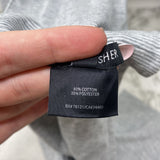 EILEEN FISHER WOMEN'S SCARF/SHAWL grey white