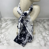 JONES new york WOMEN'S SCARF/SHAWL black white