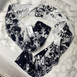 JONES new york WOMEN'S SCARF/SHAWL black white