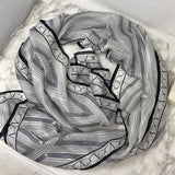 VALENTINO WOMEN'S SCARF/SHAWL black white