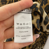 CARTISE WOMEN'S TOP leopard print M