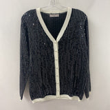 BAILEY WOMEN'S CARDIGAN black white S