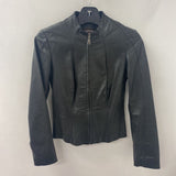 DANIER WOMEN'S COAT black 2XS