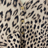 JNY jones new york WOMEN'S PLUS TOP leopard print 3X